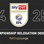 sky bet championship relegation odds